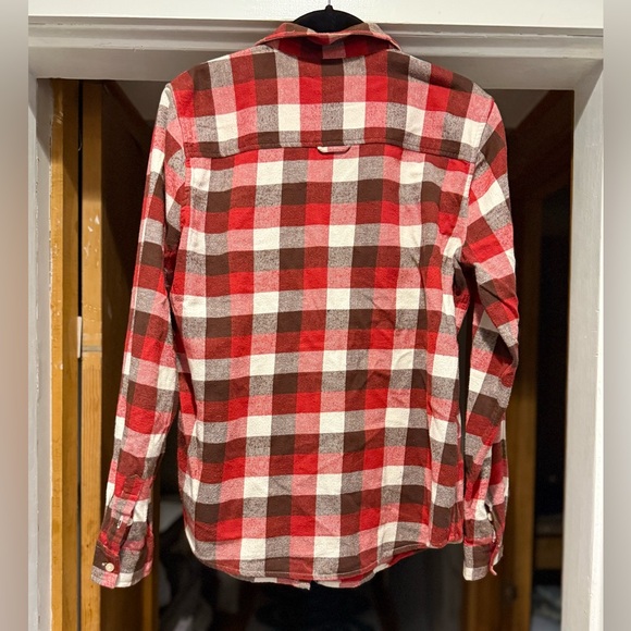 Women’s monoprix autre ton French flannel shirt EUC French 40 - Picture 2 of 5